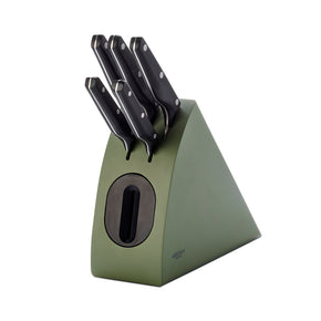 Staysharp Triple Rivet Sage Radius Knife Block Set 6 Piece