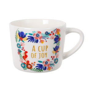 'A Cup Of Joy' Printed Mug 400ml