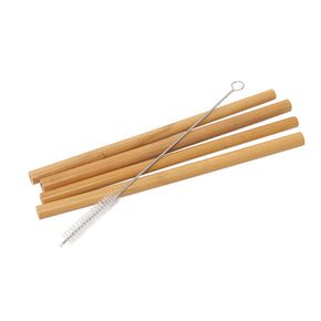 Reusable Bamboo Straws Pack of 4