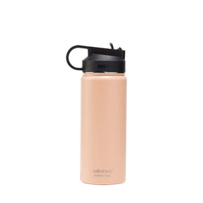 Insulated Stainless Steel Bottle Peach 500ml/17oz