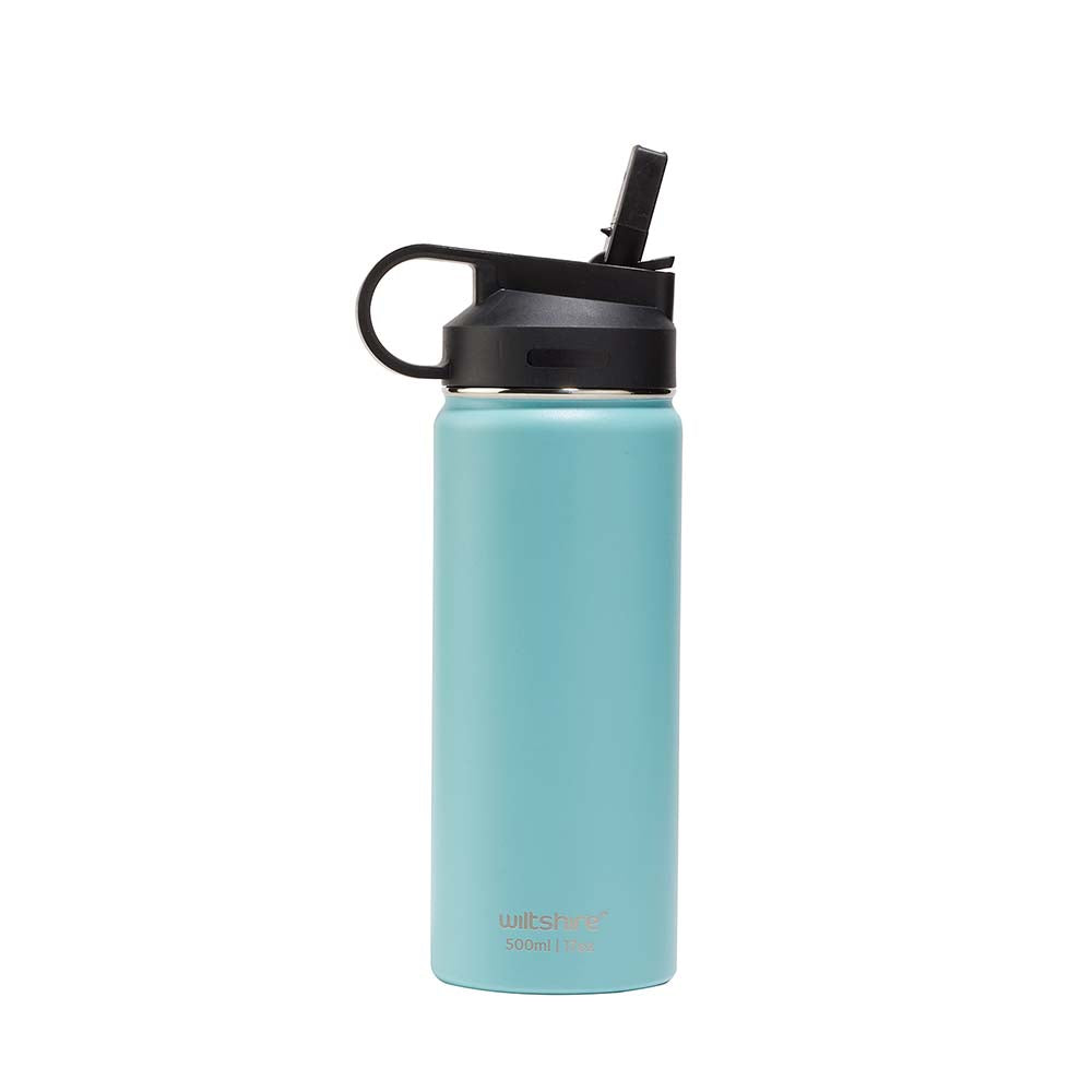 Insulated Stainless Steel Bottle Turquoise 500ml/17oz - Wiltshire Australia